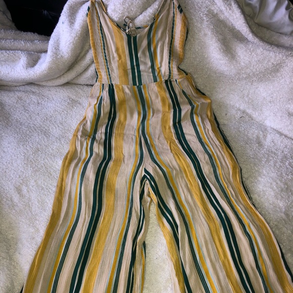 striped jumpsuit - Picture 2 of 4